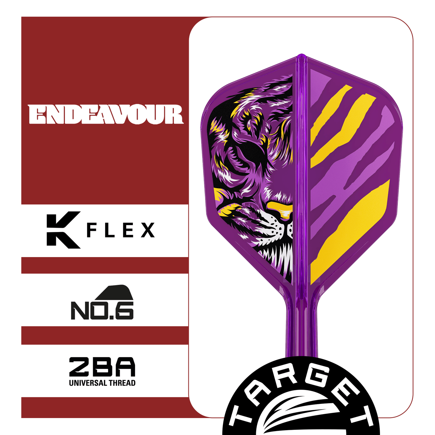 Target Japan K-Flex Endeavour Purple NO6 Detail K-Flex