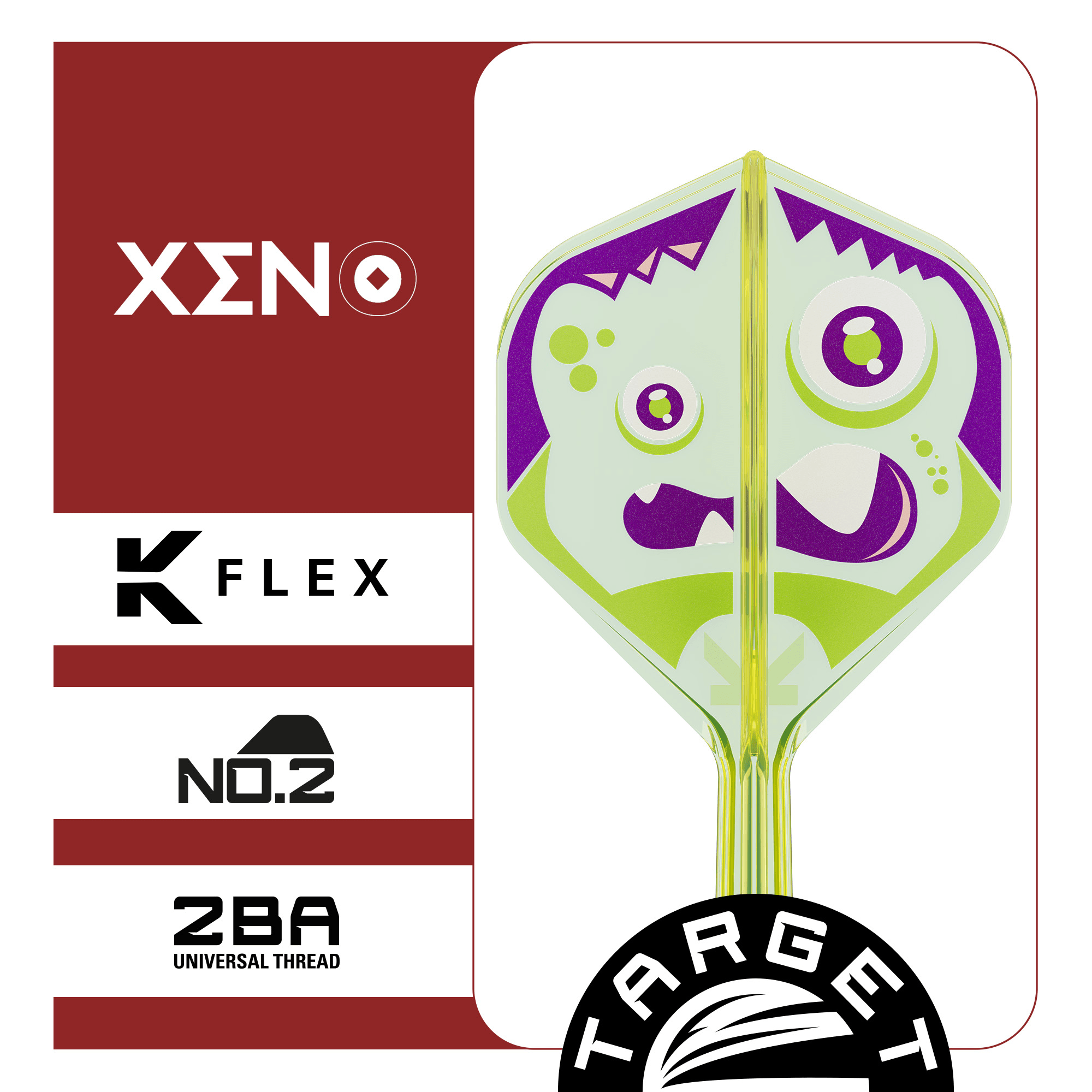 Target Japan K-Flex Xeno Neon Yellow NO2 Details K-Flex