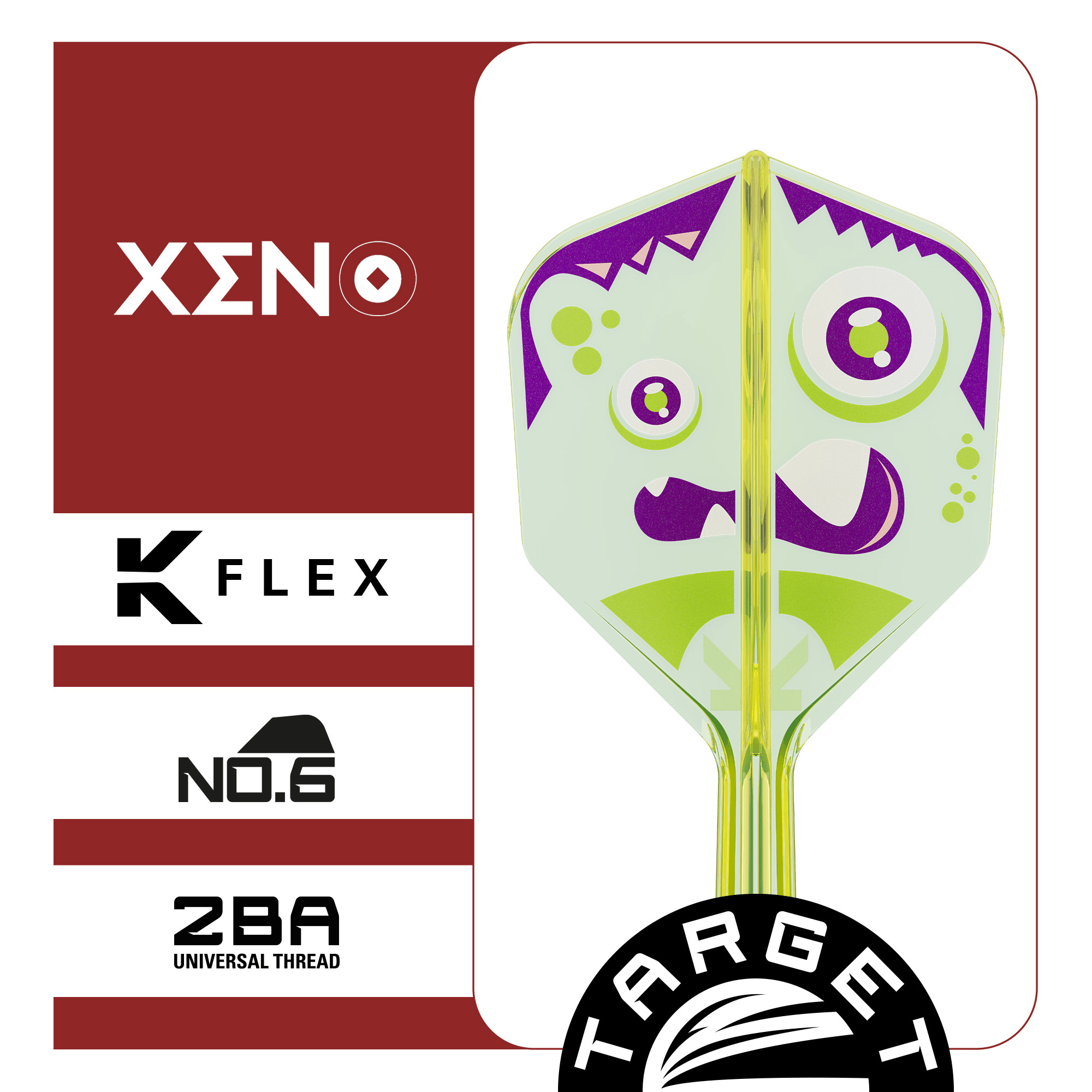 Target Japan K-Flex Xeno Neon Yellow NO6 Details K-Flex