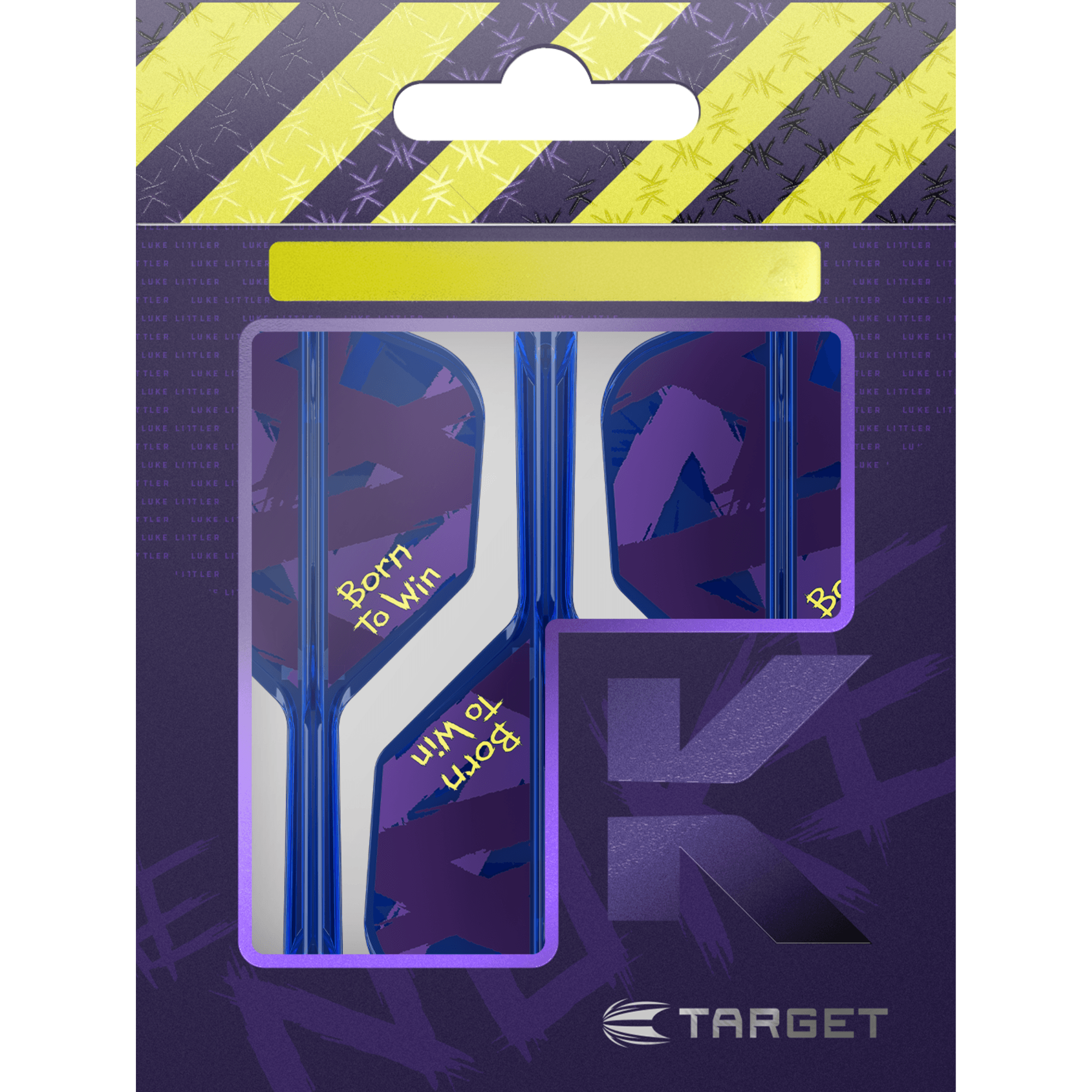Target K-Flex Luke Littler Born To Win World Champion NO6 Verpackung