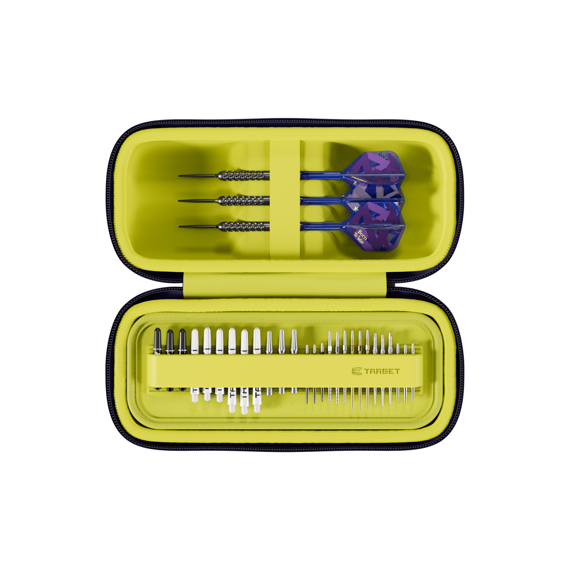 Target Luke Littler World Champion Boa Case offen - befüllt
