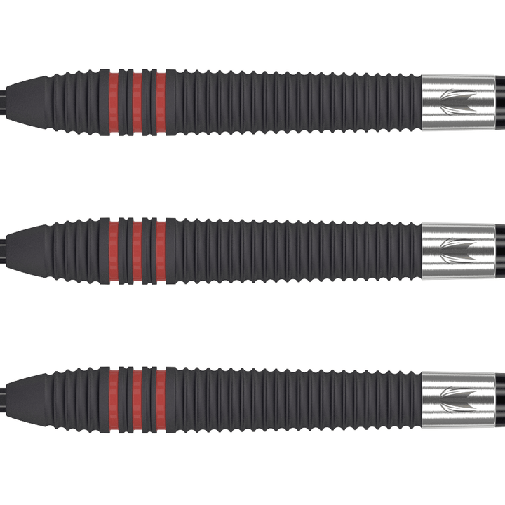 Target Nathan Aspinall 80 Black Swiss Point Steeldarts Detail