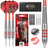 Target Nathan Aspinall Brass Steeldarts Lieferumfang