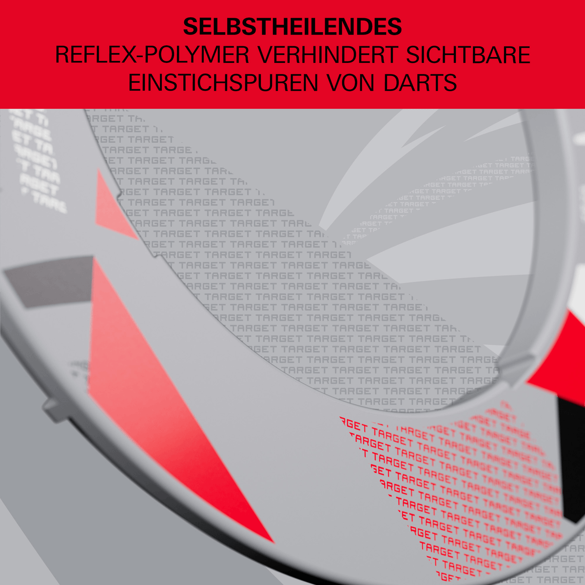 Target Notched Surround - Grau gemustert Detail Material