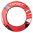 Target Notched Surround - Rot gemustert