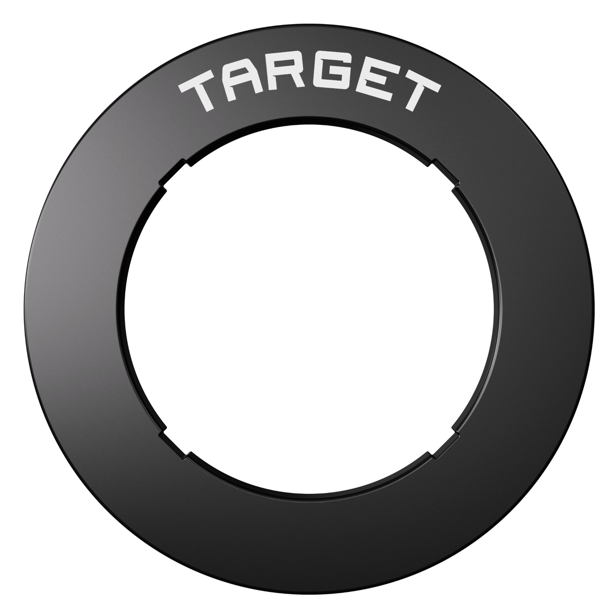 Target Notched Surround - Schwarz