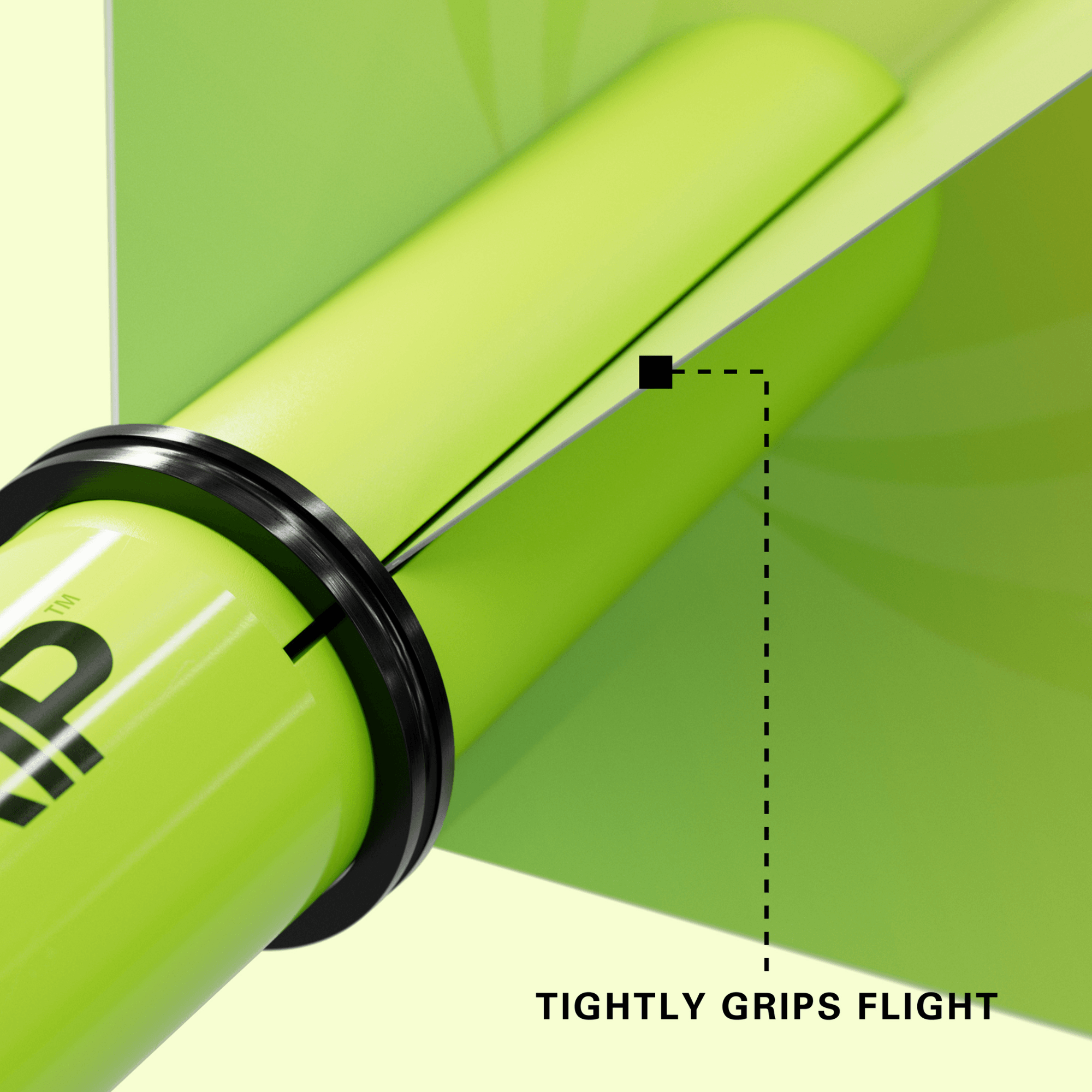 Target Pro Grip Shafts - Grün (9 Stück) Details Shaft