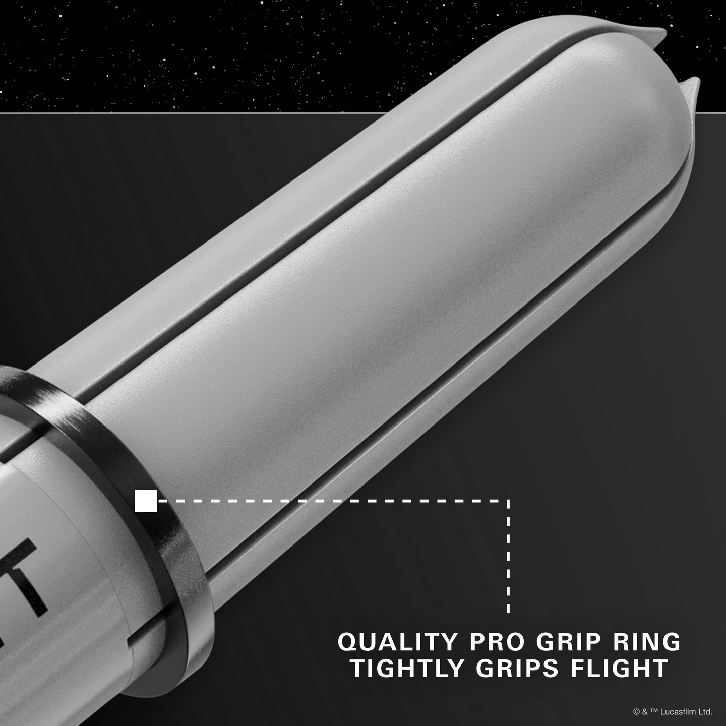 Target Star Wars Pro Grip Shafts - Grau Detail Flight