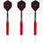 Unicorn Core Plus Win Red Brass Steeldarts Set