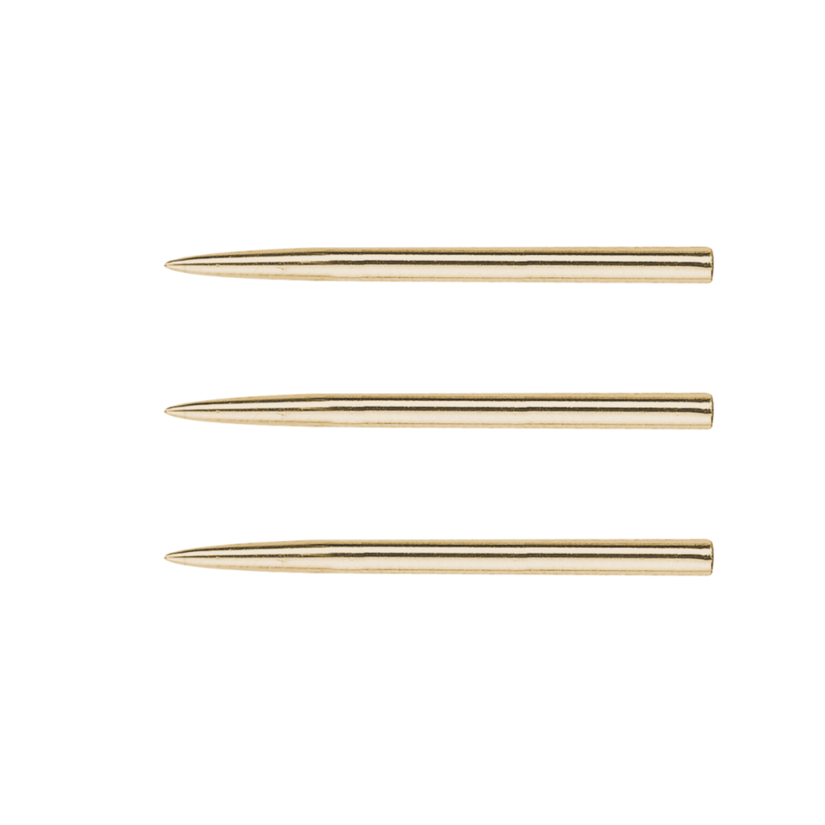 Unicorn Standard Gold Steeldart Spitzen Set