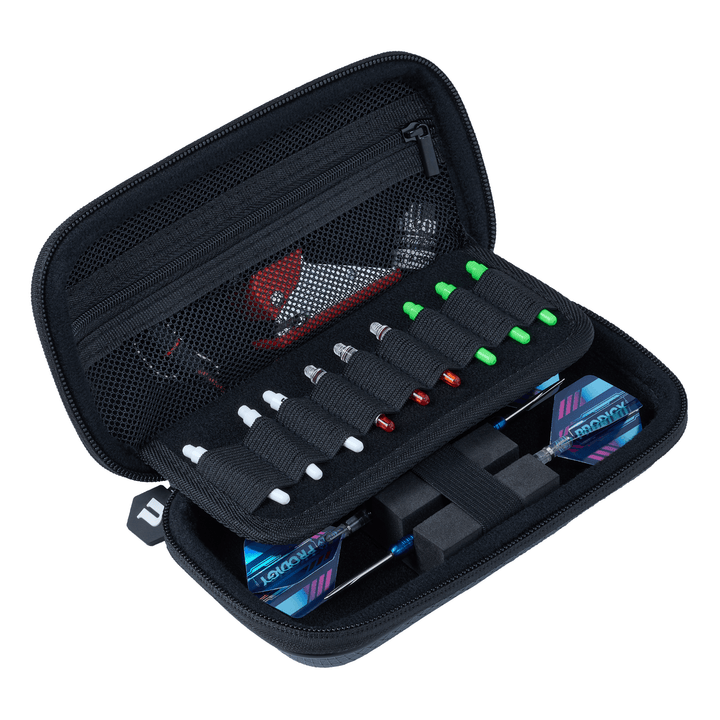 Unicorn Vanguard Dartcase Small Grey offen 2
