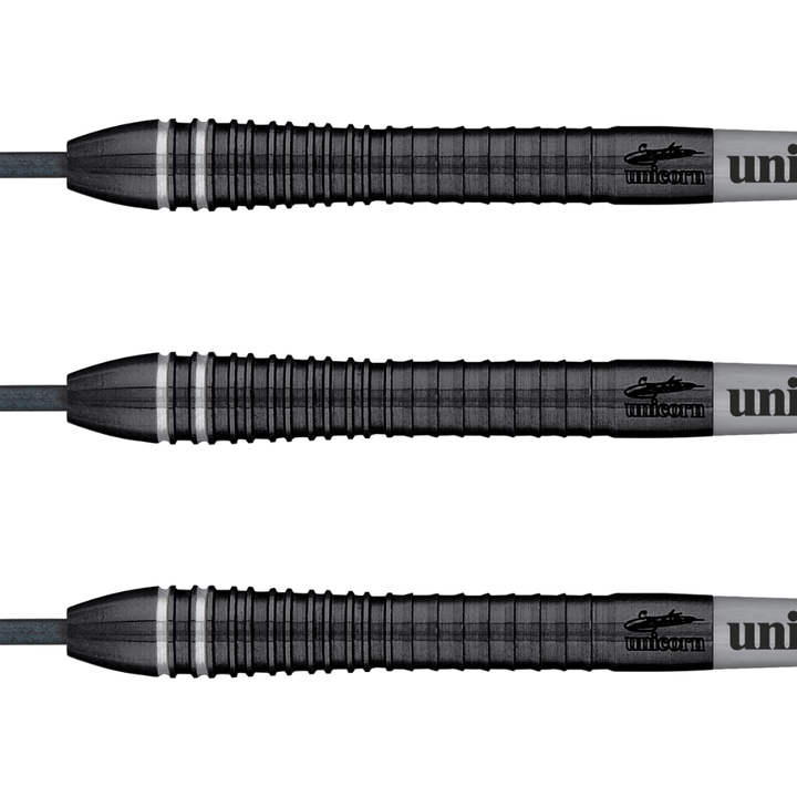 Unicorn World Champion Gary Anderson Phase 6 Noir Steeldarts Detail