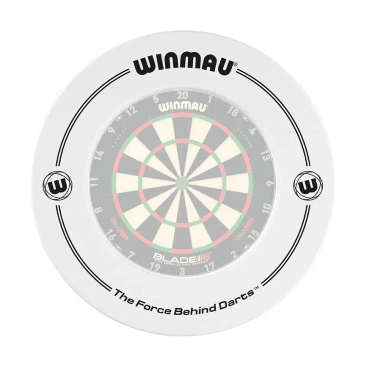 Winmau Board Surround Printed - Weiß mit Board