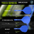 Winmau Fusion #6 Flight System Blue Abmessungen