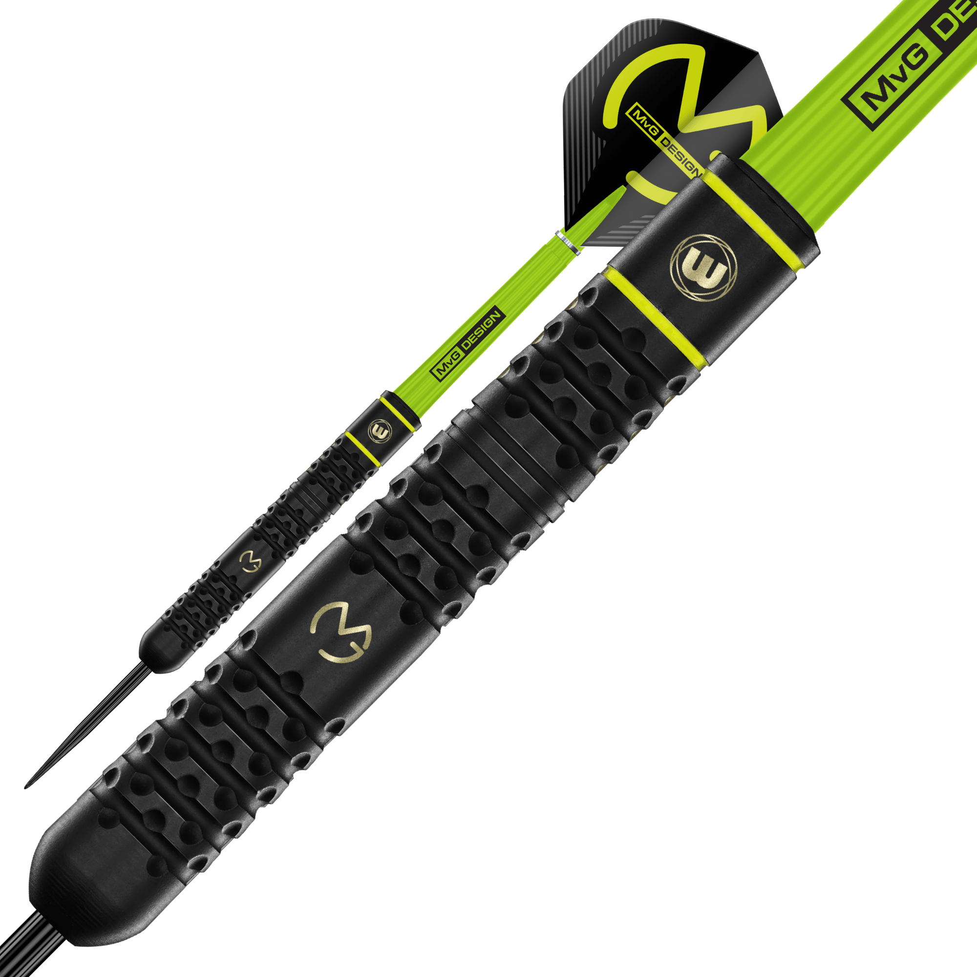 Winmau MVG SE Brass Steeldarts Details Barrel