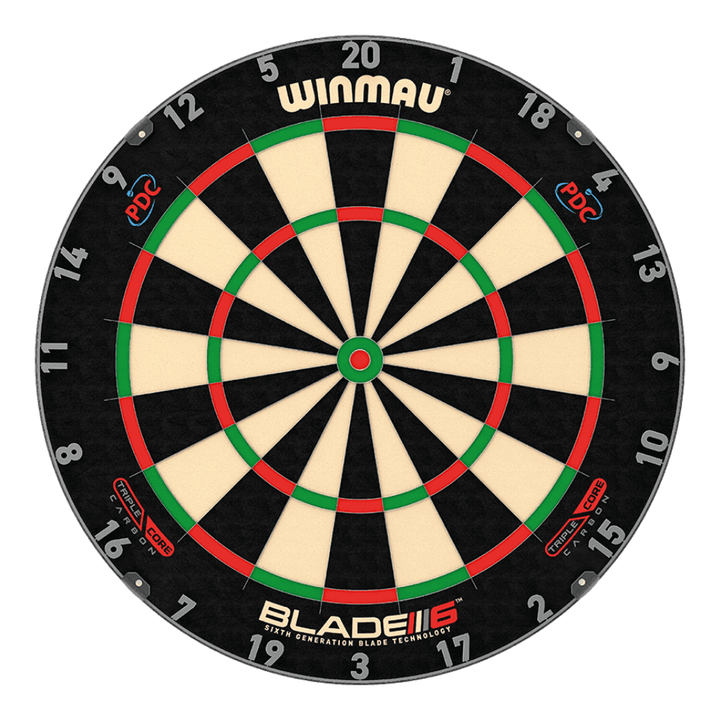 Winmau Premium Set Grau Dartscheibe 