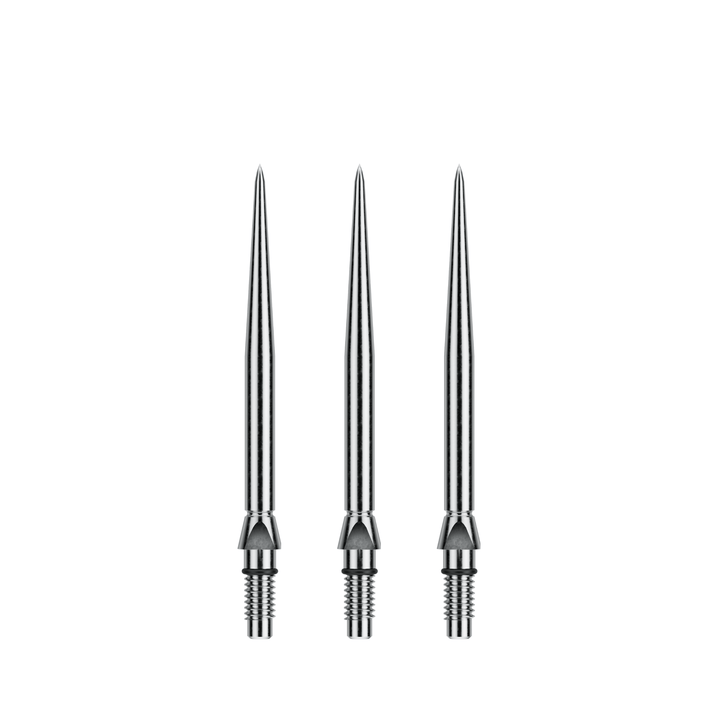 Winmau Switch Point Smooth Silver Effect Spitzen