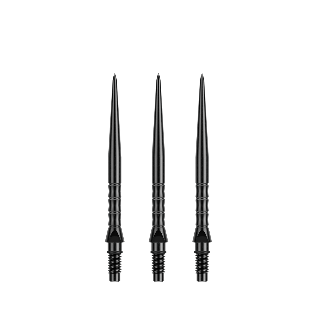 Winmau Switch Point Wave Black Spitzen