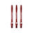Red Dragon Laser Etched Red Aluminium Shafts 