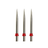 Red Dragon Silver Red Trident Spitzen