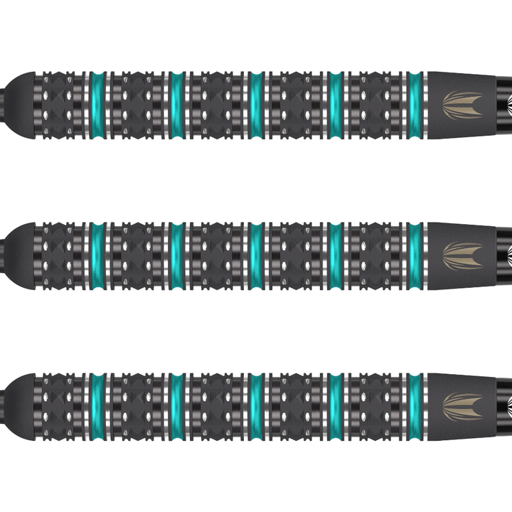 Target Rob Cross Black Edition Swiss Point Steeldarts Detail